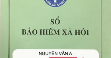 Bìa sổ bảo hiểm xã hội