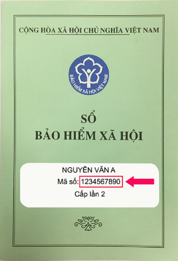 Bìa sổ bảo hiểm xã hội